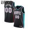 Dres Memphis Grizzlies Prilagođeni Nike 2025-26 Classic Edition Crno Swingman - Dječji